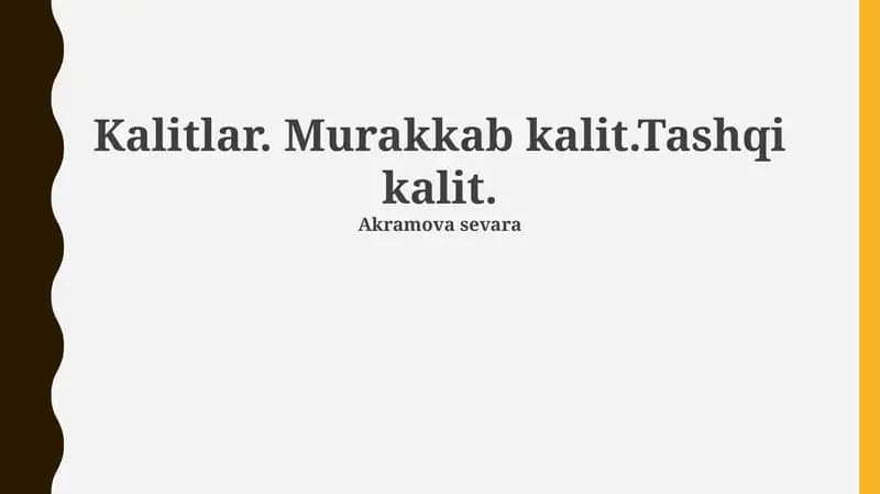 Kalitlar