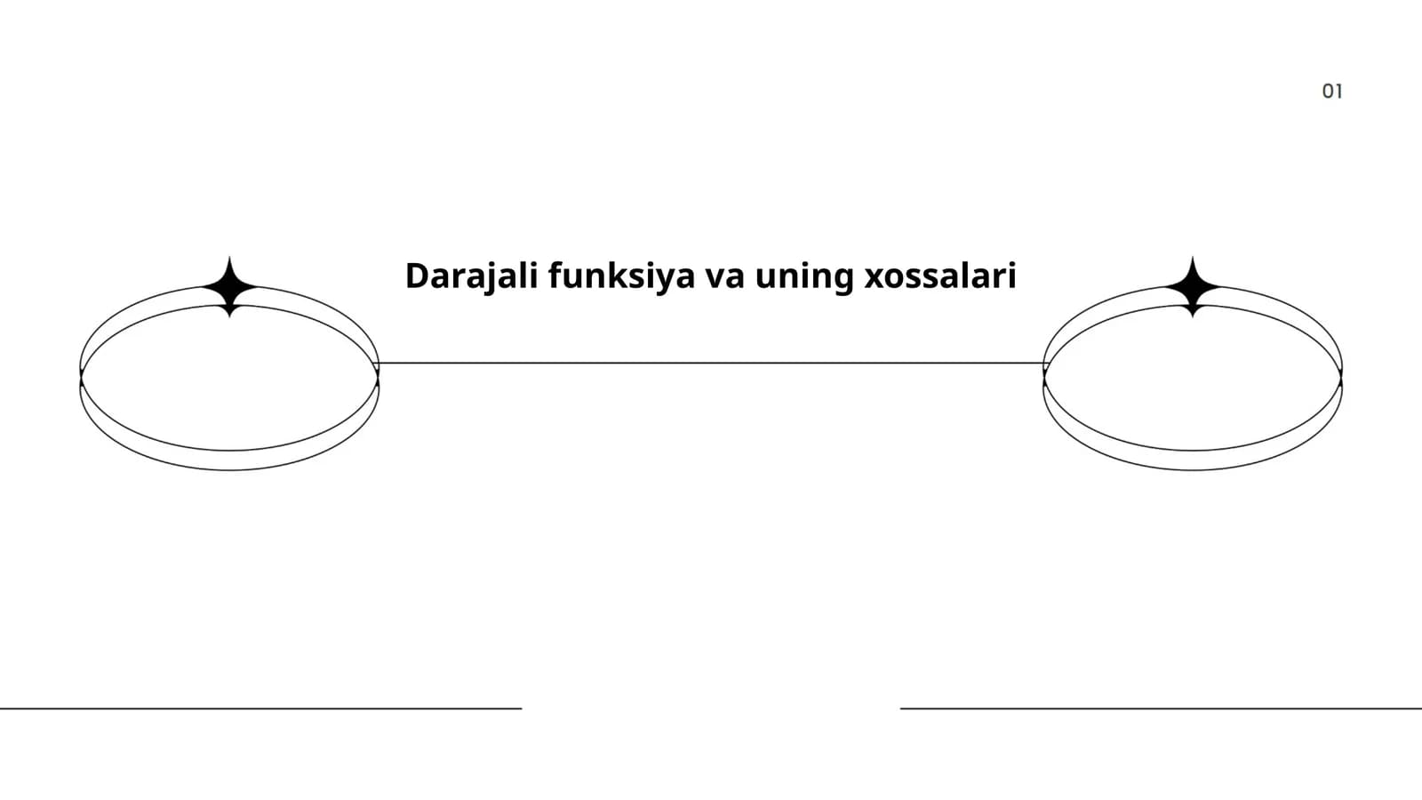 Darajali funksiya va uning xossalari