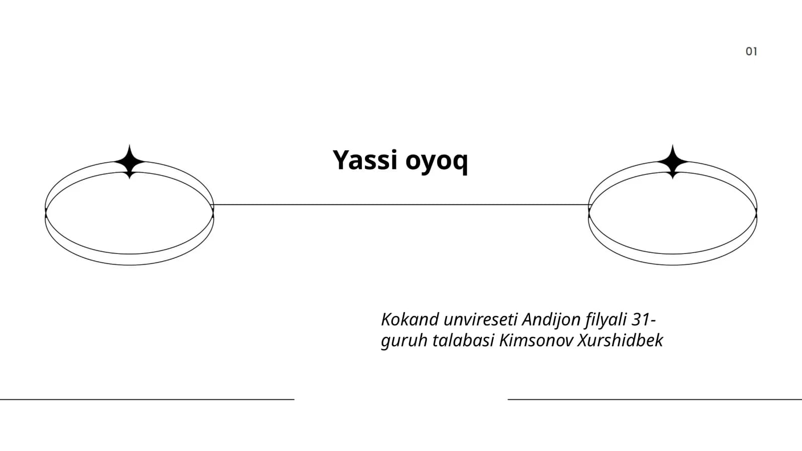 Yassi oyoqning sabablari