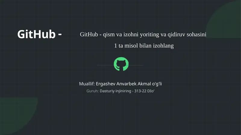 GitHub