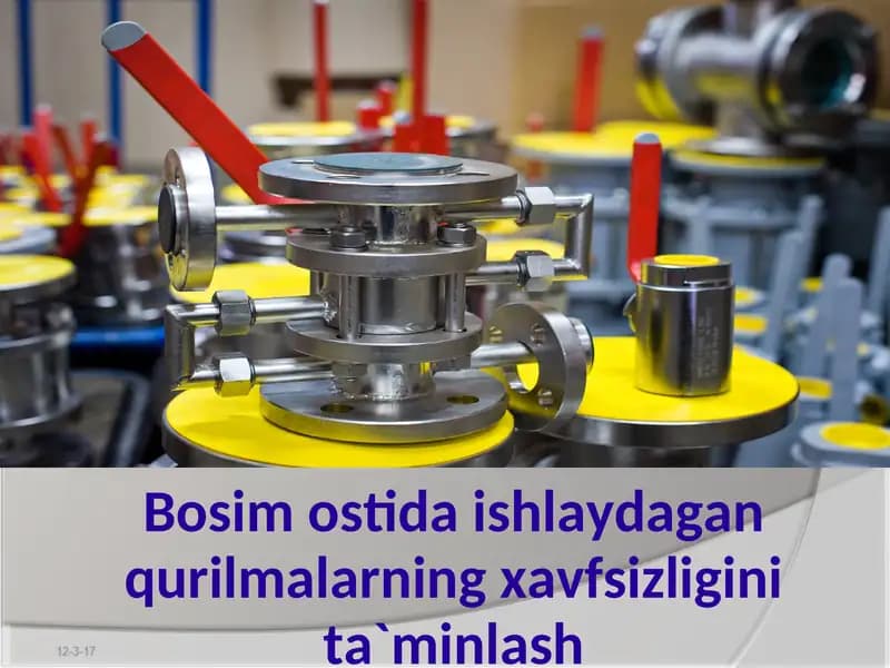 Xavfsizlik texnikasi