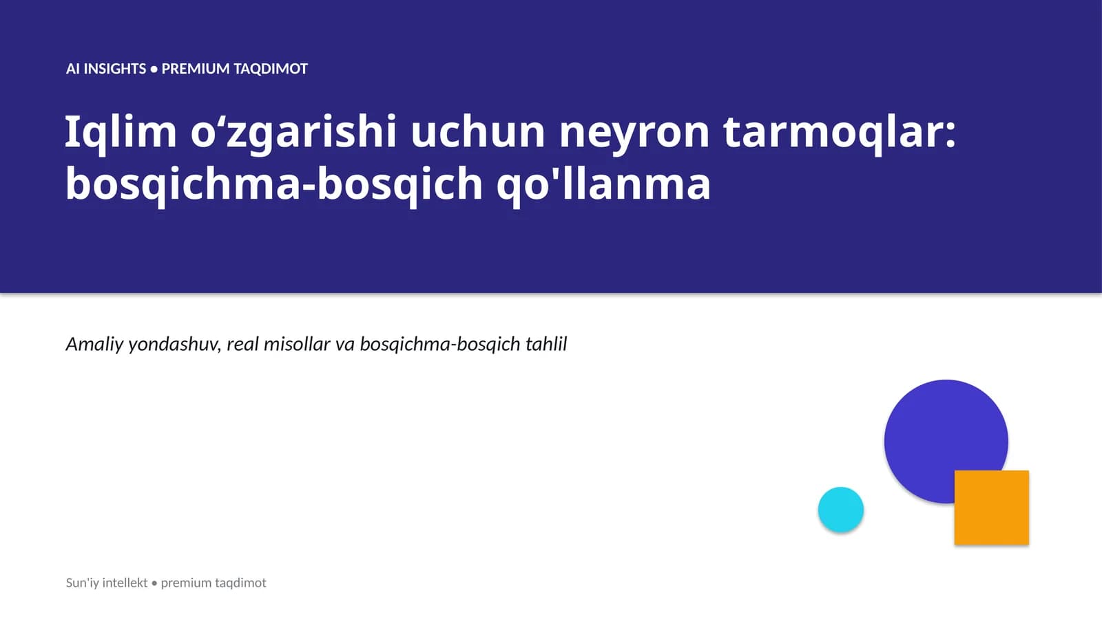 PREMIUM TAQDIMOT