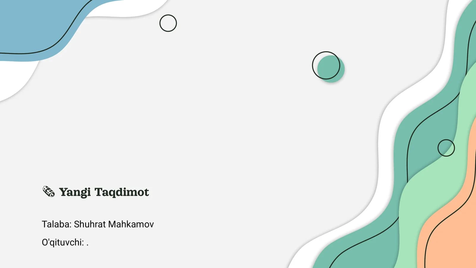 Yangi Taqdimot