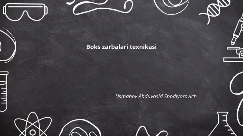 Jab urish texnikasi