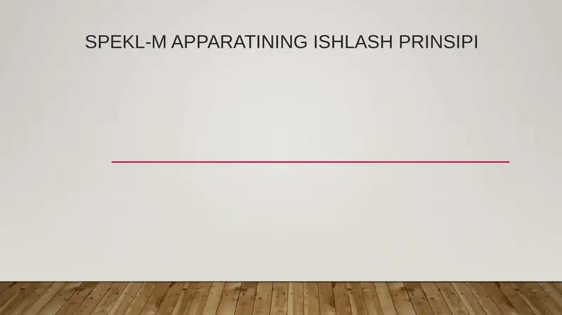 Spekl-Mapparati