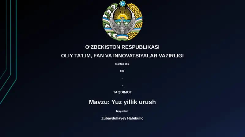 Yuz yillik urush