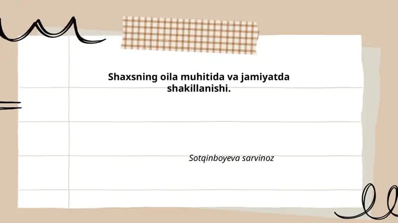 Oila tarbiyasi