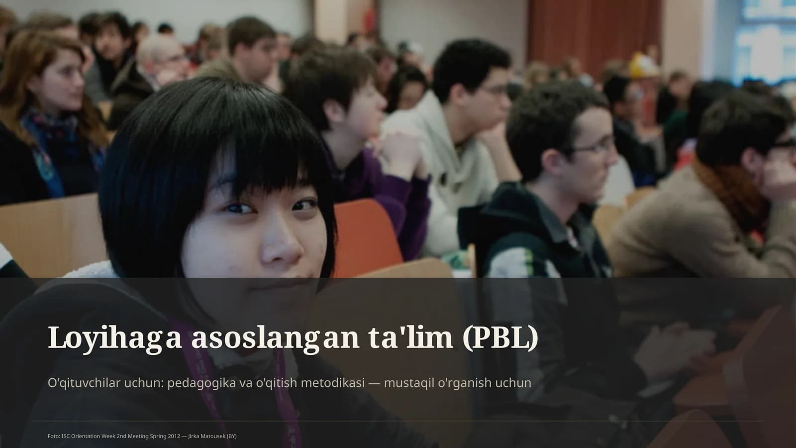 Loyihaga asoslangan ta'lim (PBL)