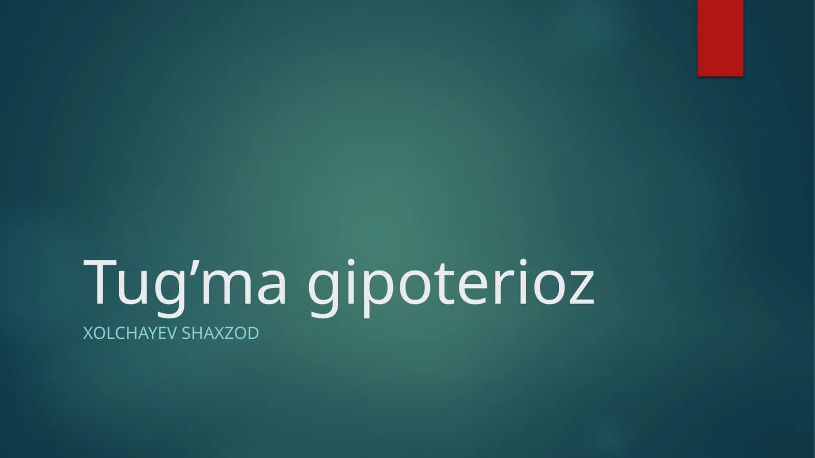 Tug’magipoterioz