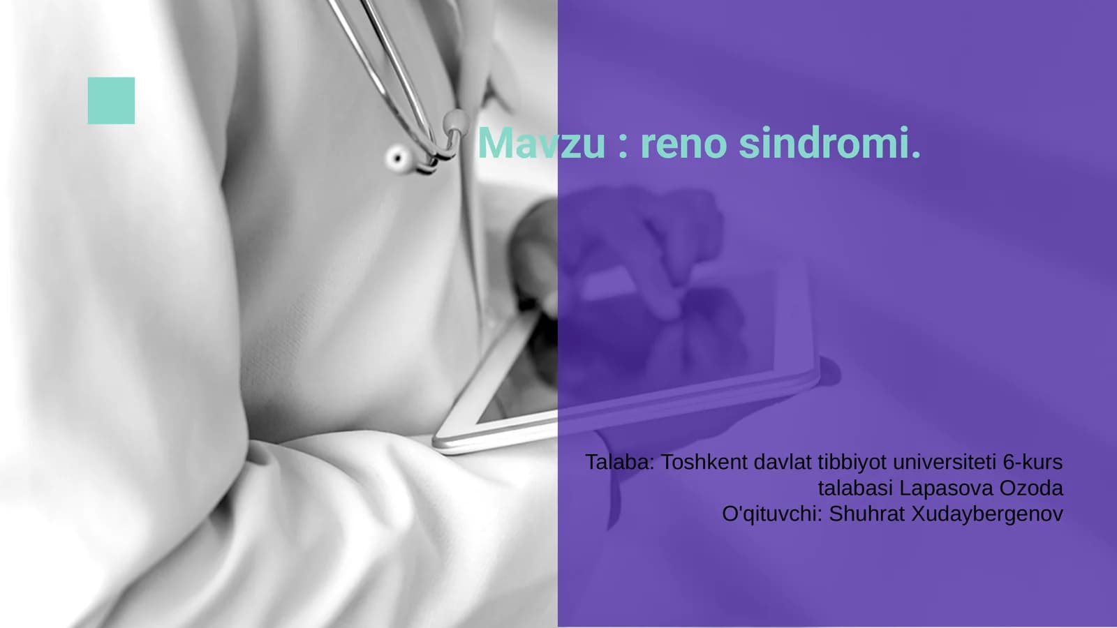 Reno Sindromi