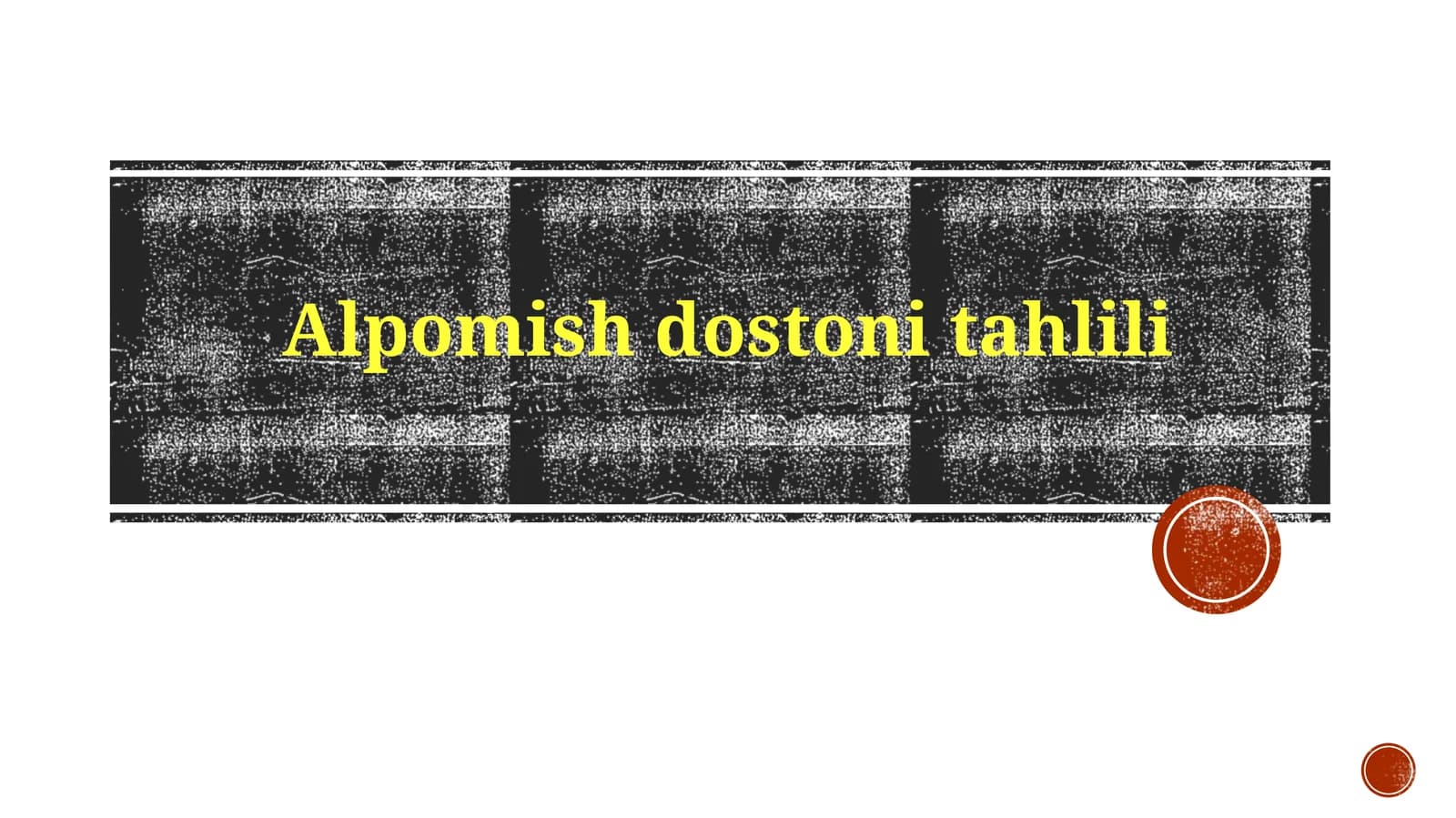 Alpomishdostonitahlili