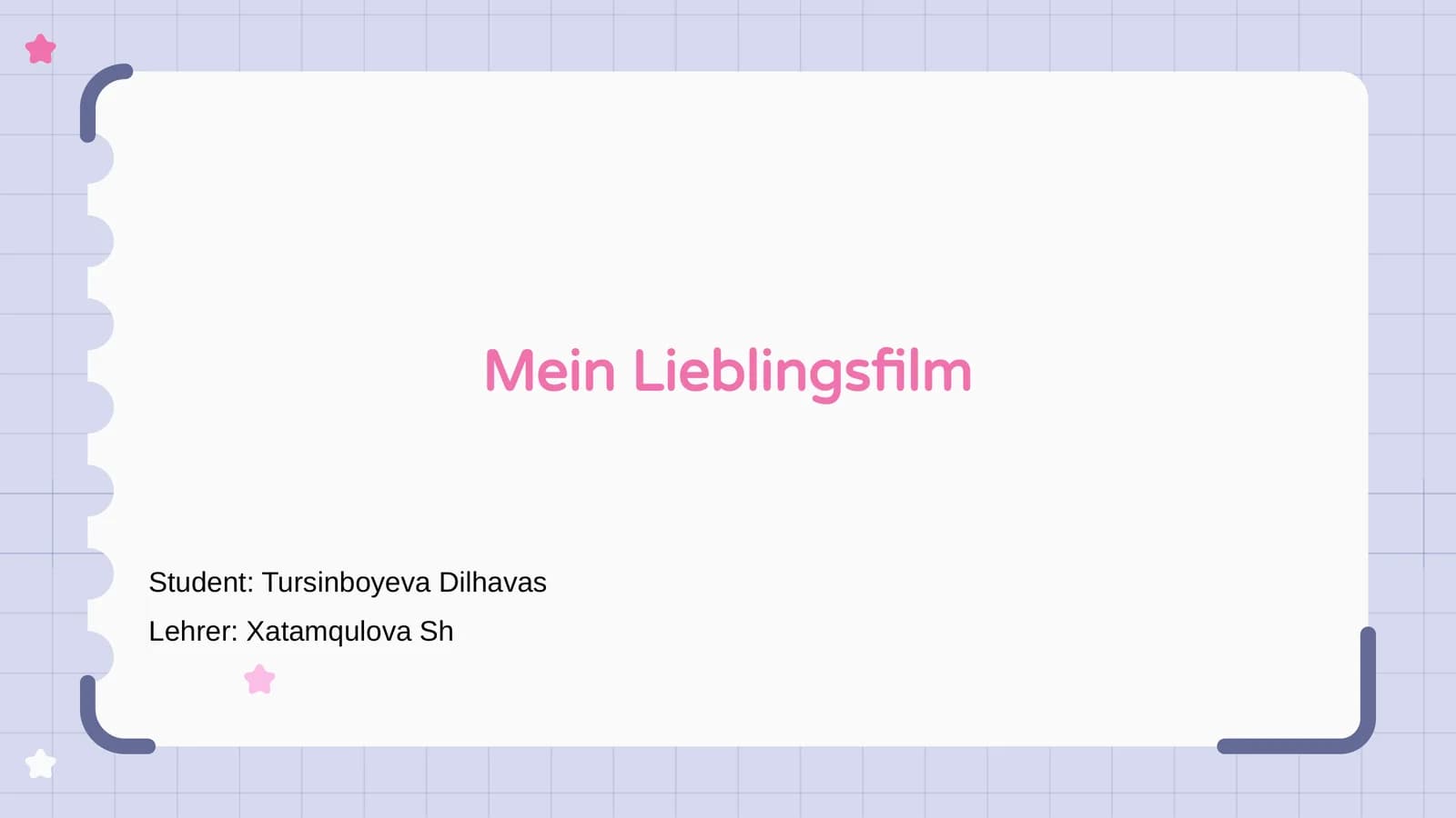 Mein Lieblingsfilm