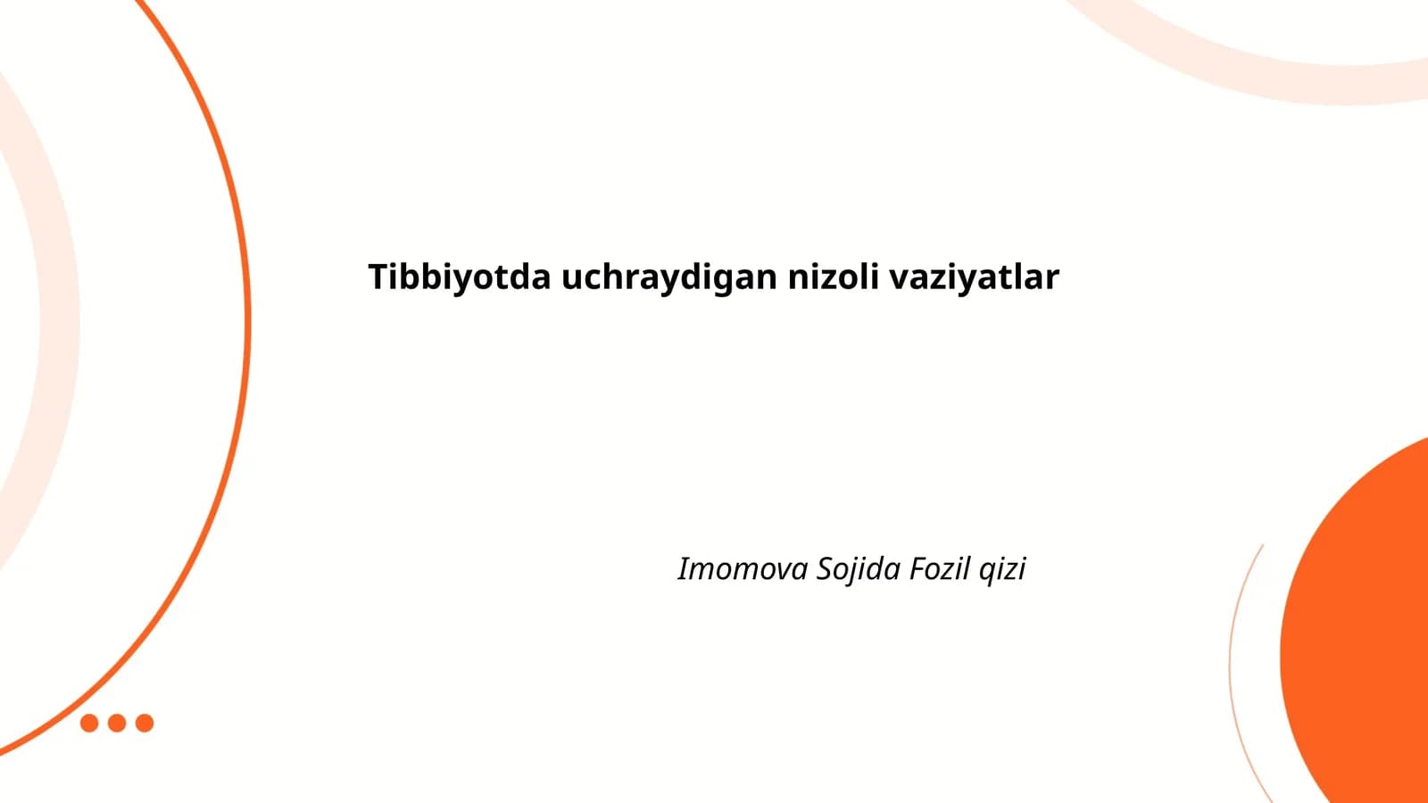 Davolash usullaridagi qarama-qarshiliklar