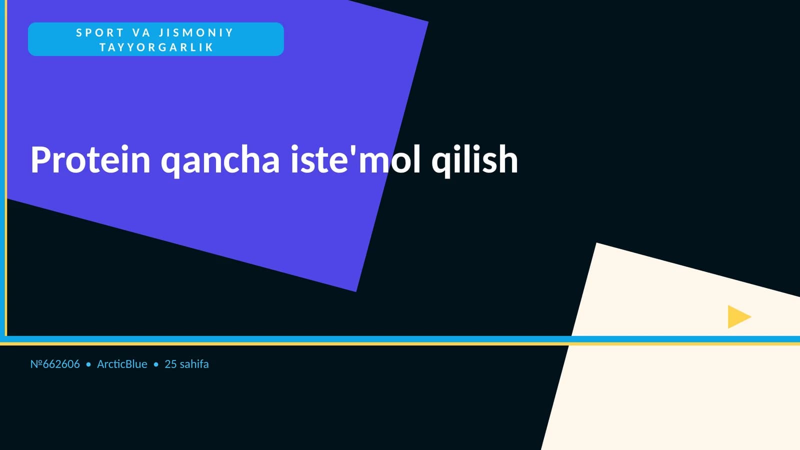 Protein qancha iste'mol qilish