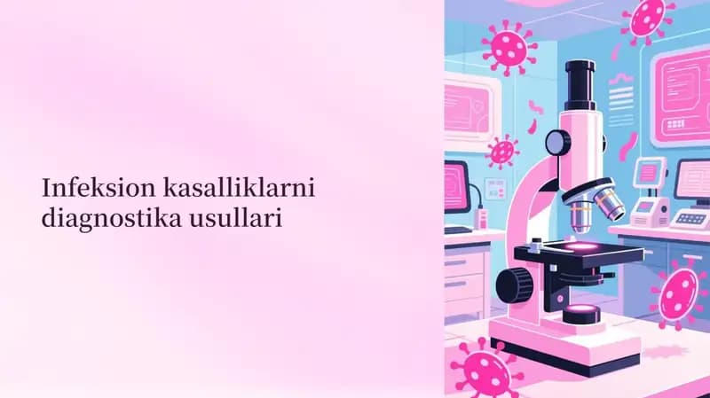 Infeksion kasalliklarni diagnostika usullari