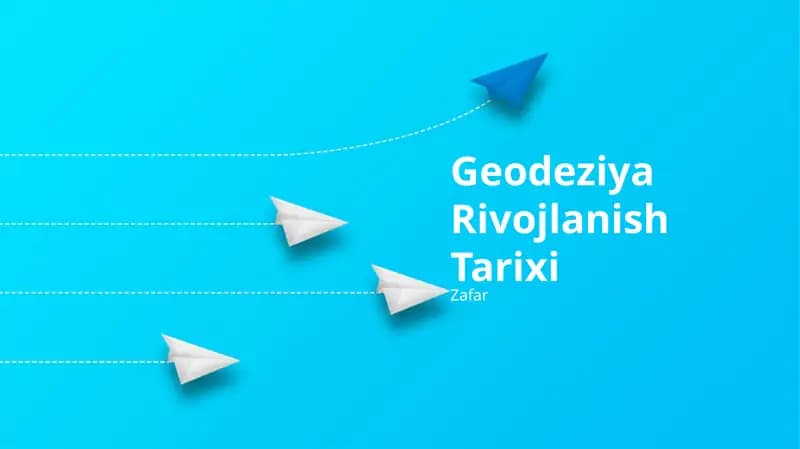 Geodeziya Rivojlanish Tarixi