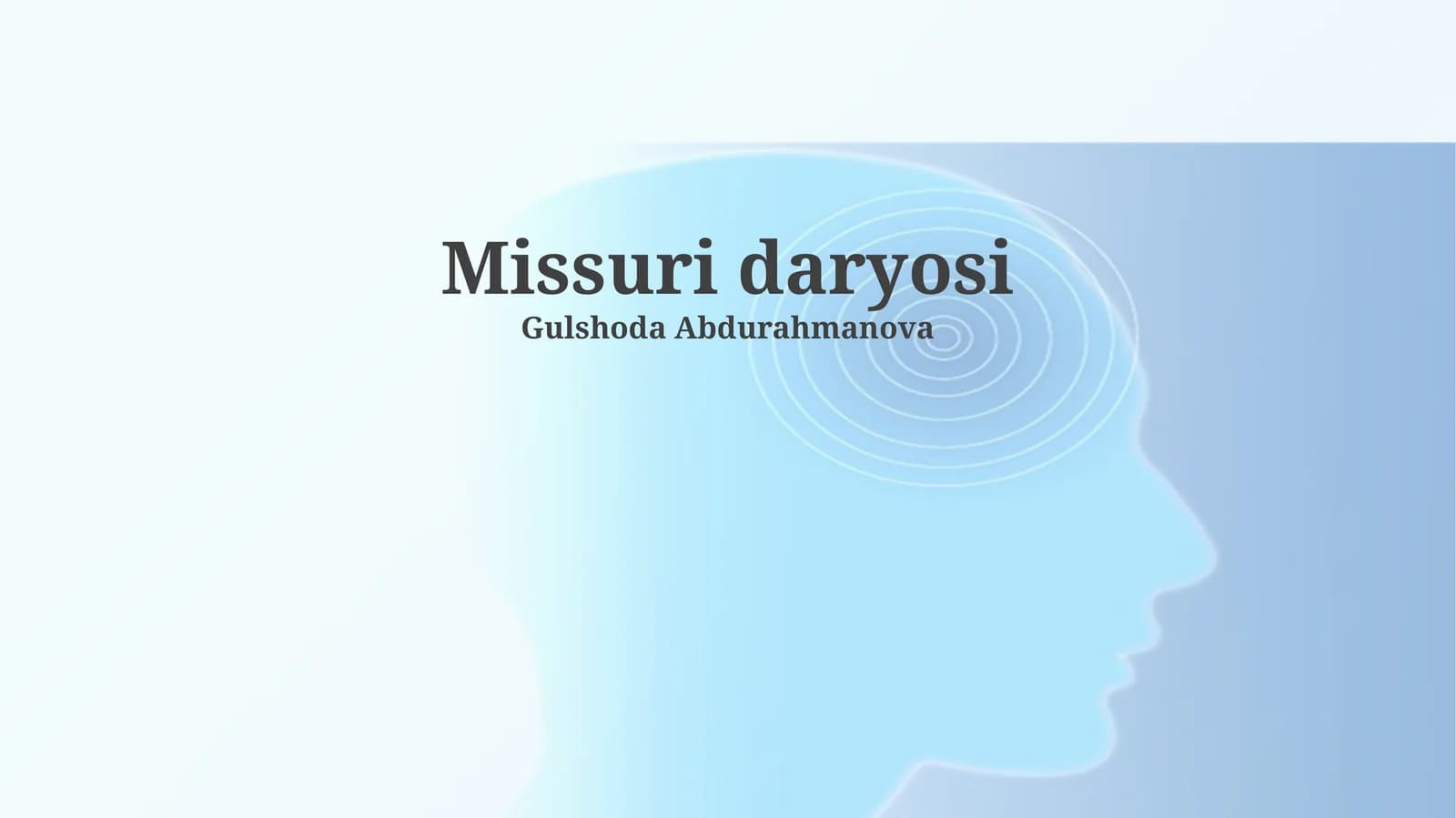 Missuri daryosi