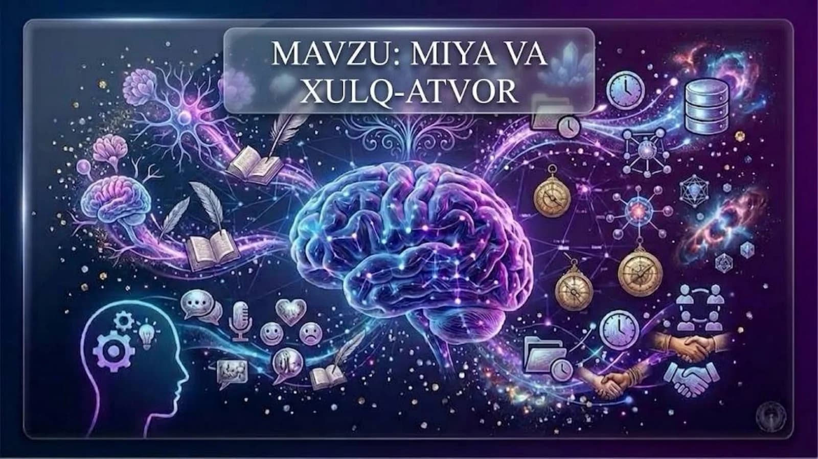 Miya va xulq atvor.