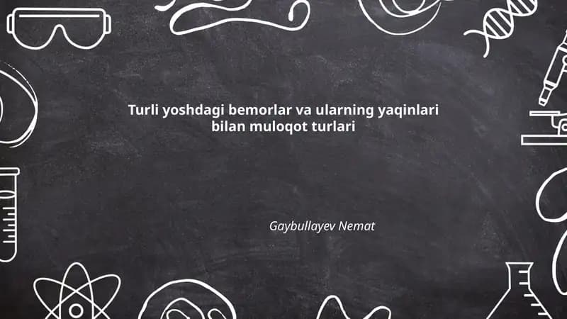 Kichkintoylar bilan muloqot