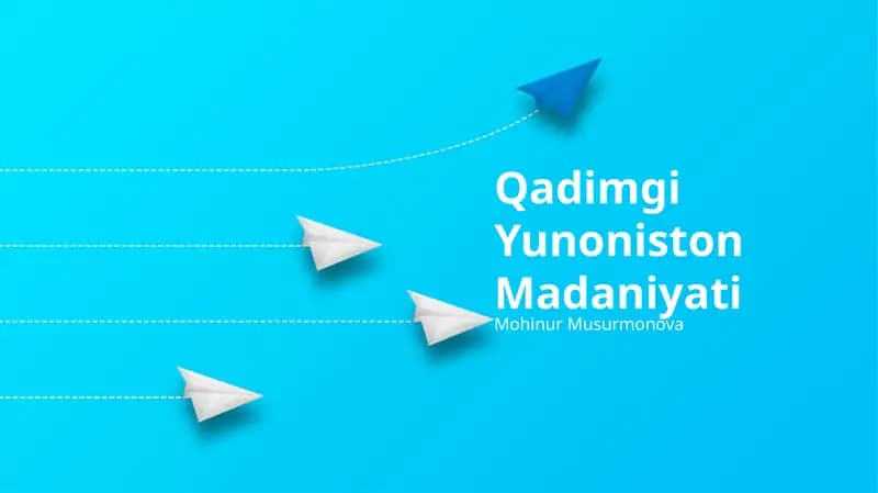 Qadimgi Yunoniston Madaniyati