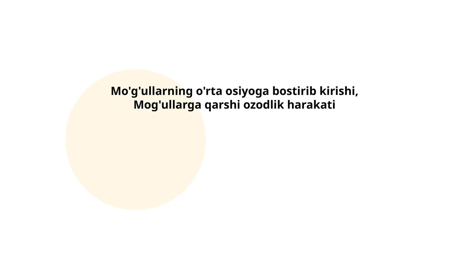 Mo'g'ullar imperiyasi tarixi