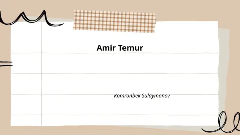 Amir Temur