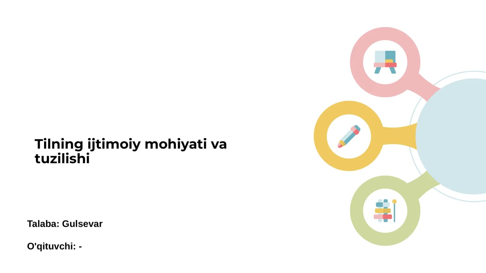 Tilning ijtimoiy mohiyati va tuzilishi