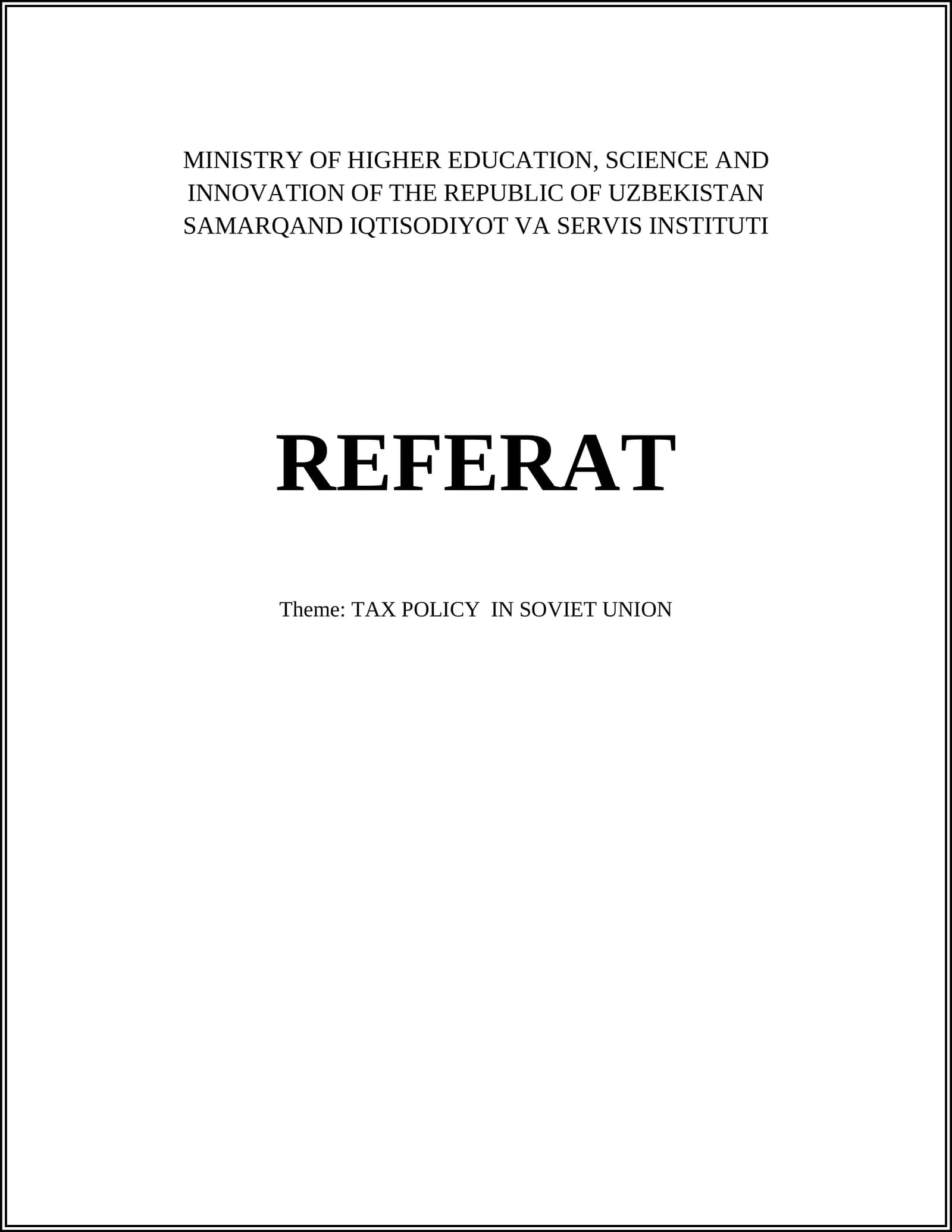 REFERAT