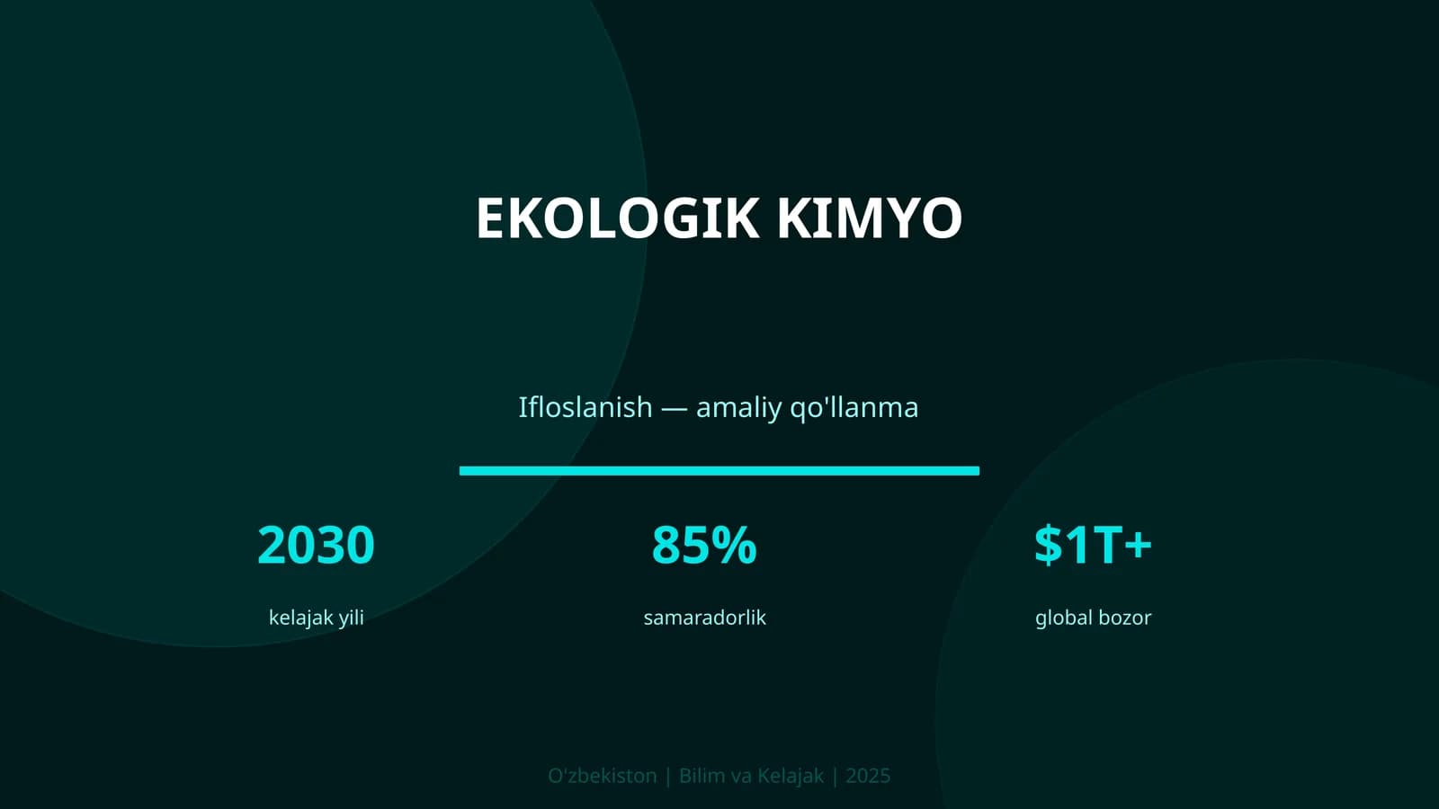 Ekologik kimyo