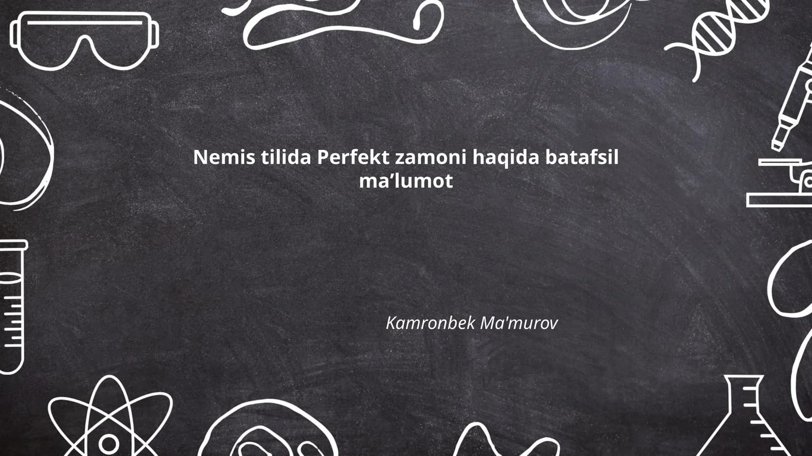 Perfekt zamoni