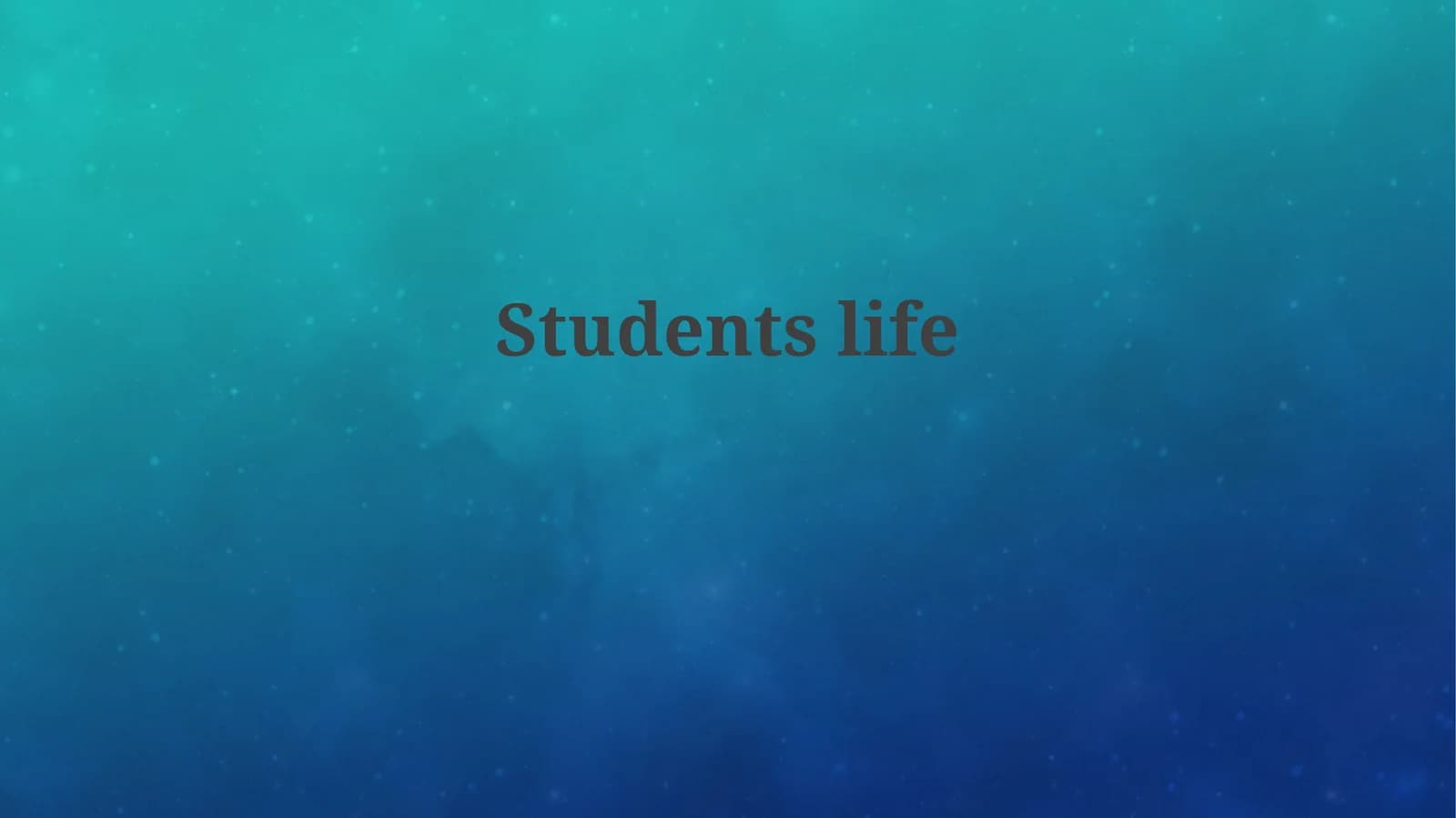 Studentslife