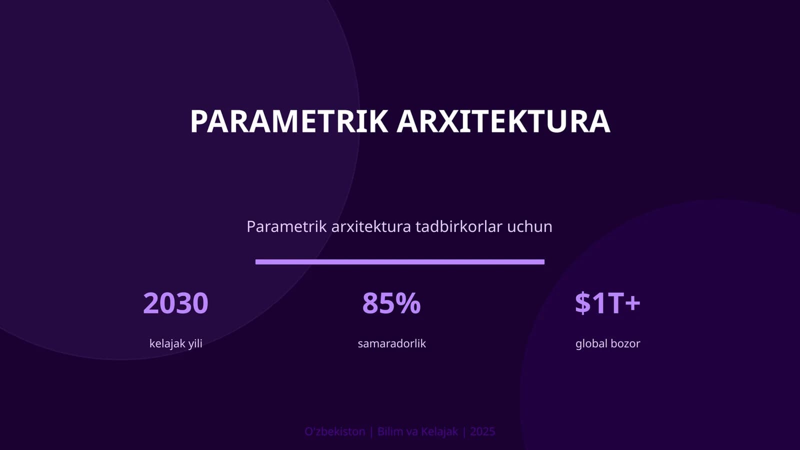 Parametrik arxitektura