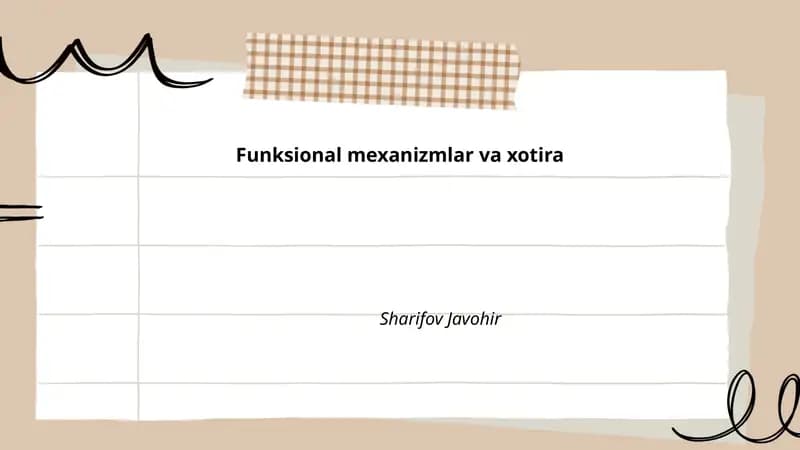 Sensor xotira