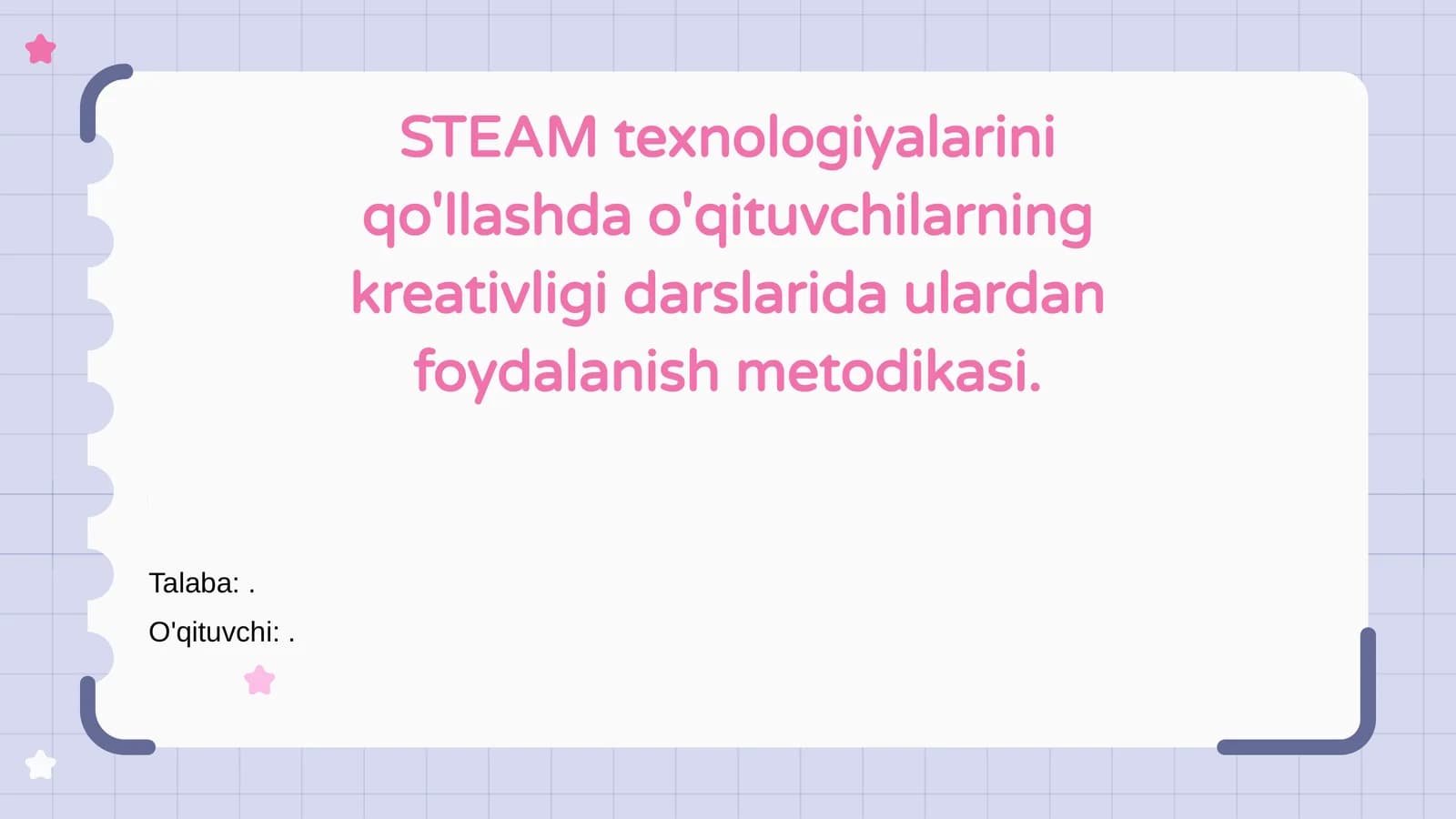 STEAM texnologiyalari
