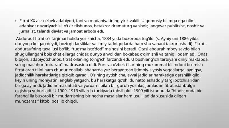 fitrat