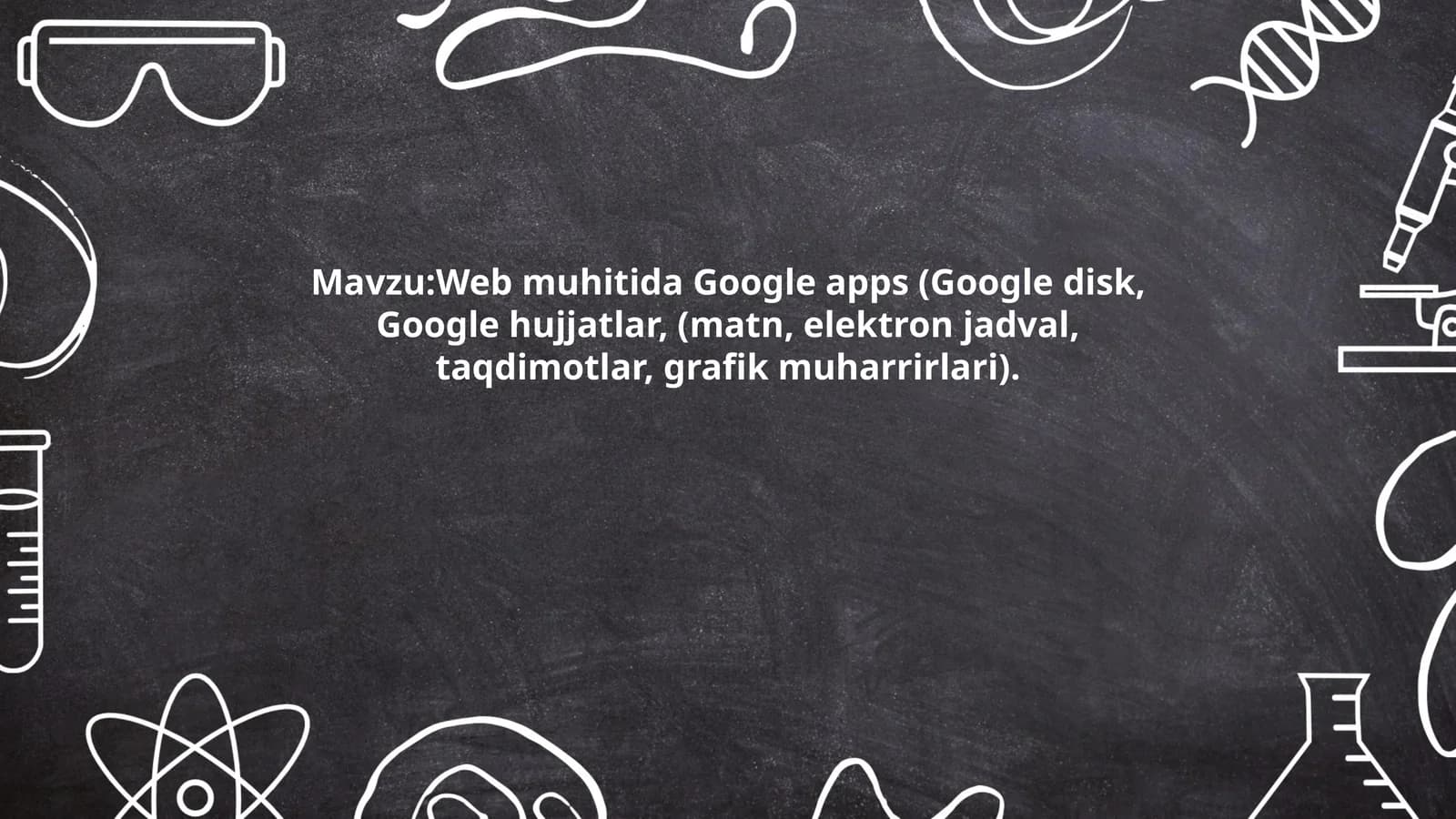 Google Disk asoslari