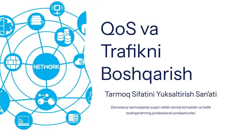 QoS va Trafikni Boshqarish