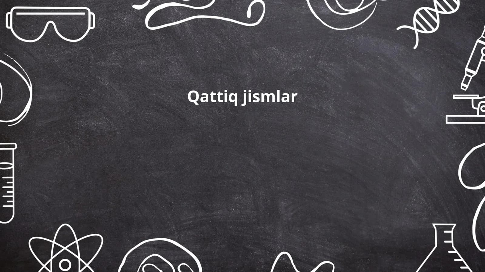 Qattiq jismlar