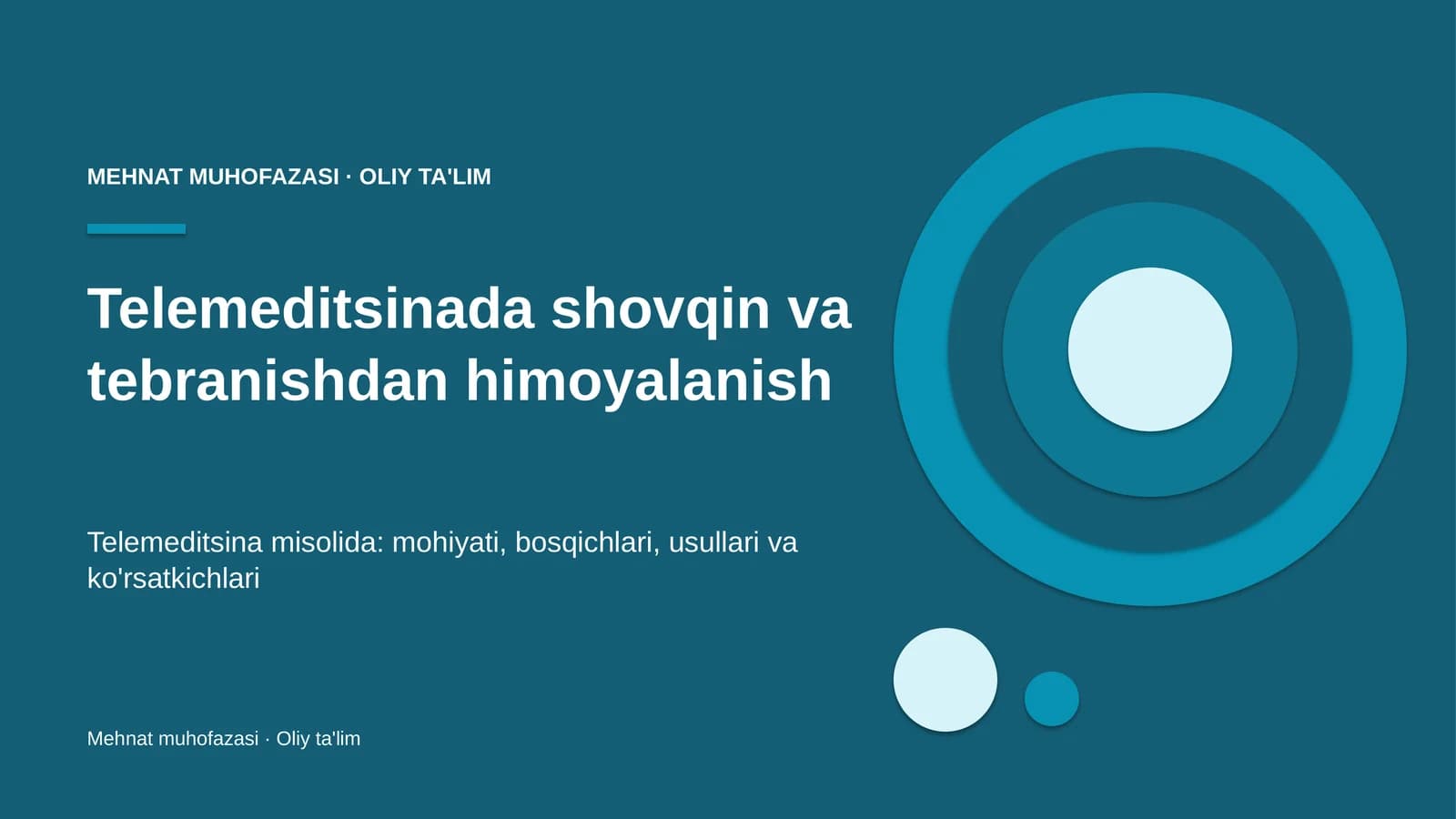 telemeditsinada shovqin va tebranishdan himoyalanish 8224