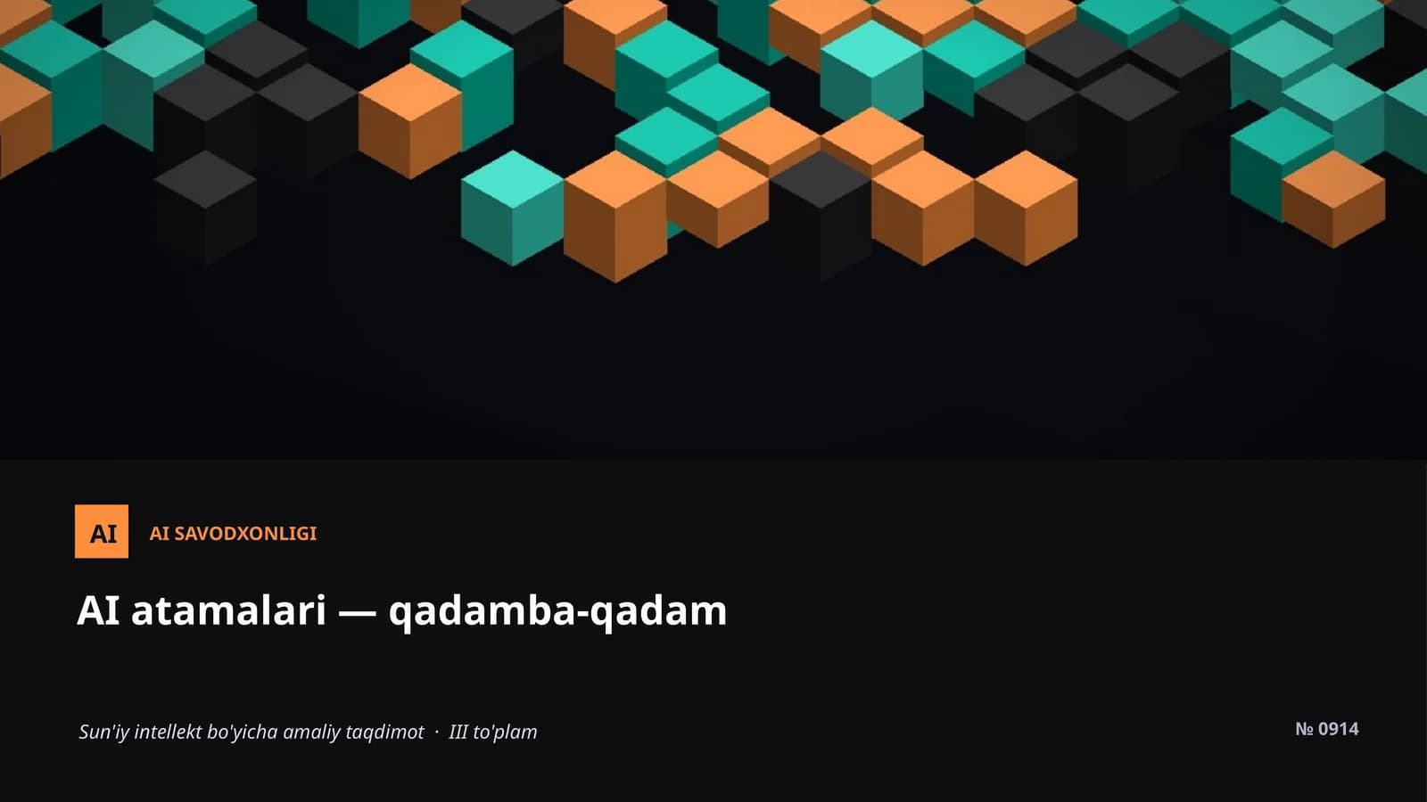 AI SAVODXONLIGI