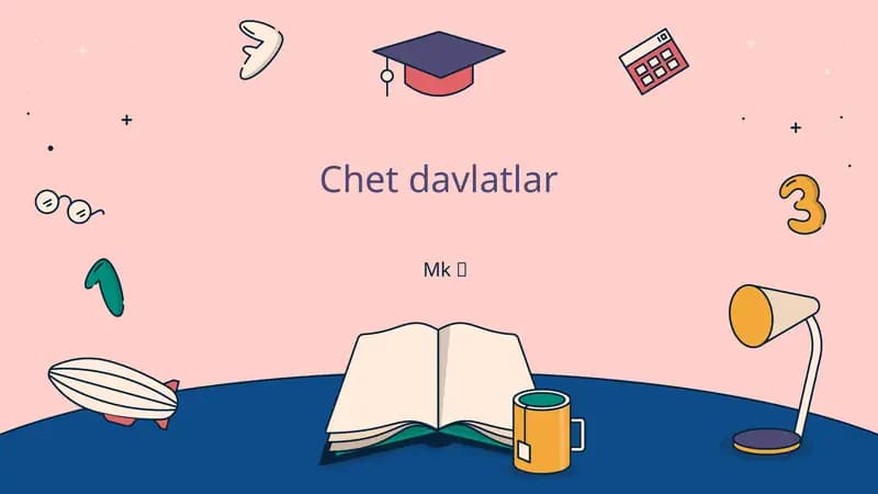Chet davlatlar