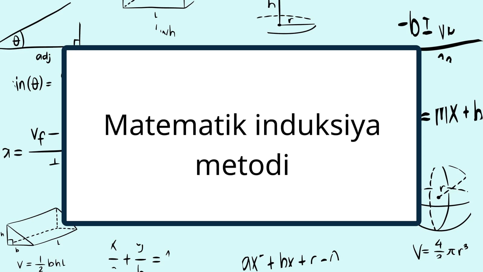 Matematik induksiya metodi