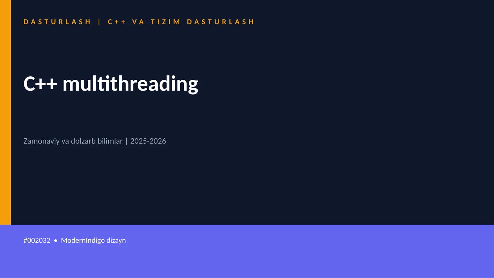 C++ multithreading