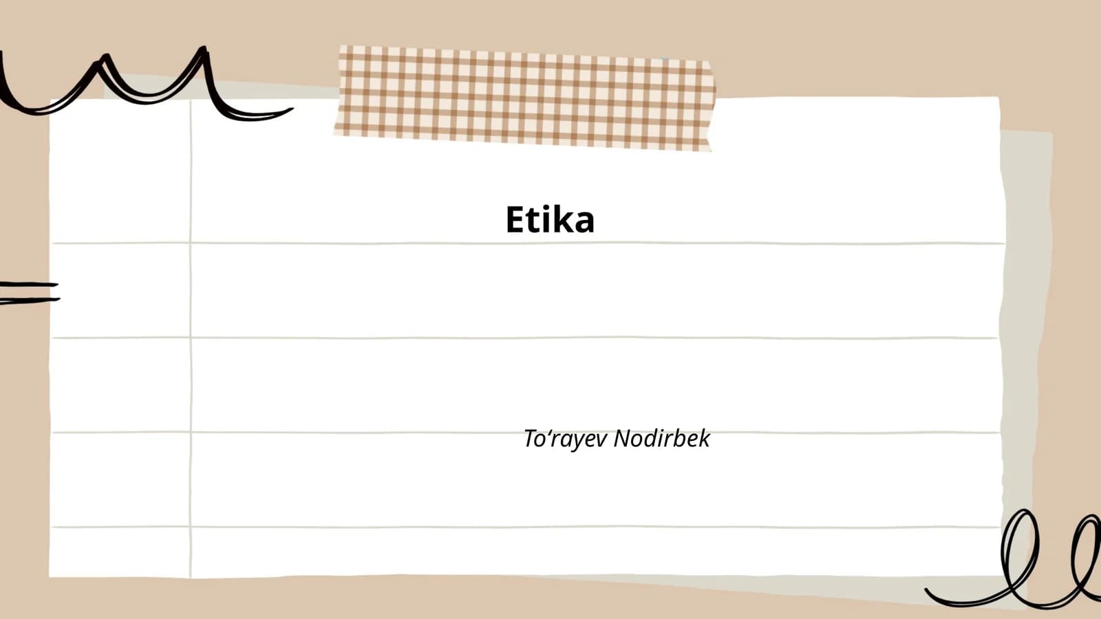 Etika