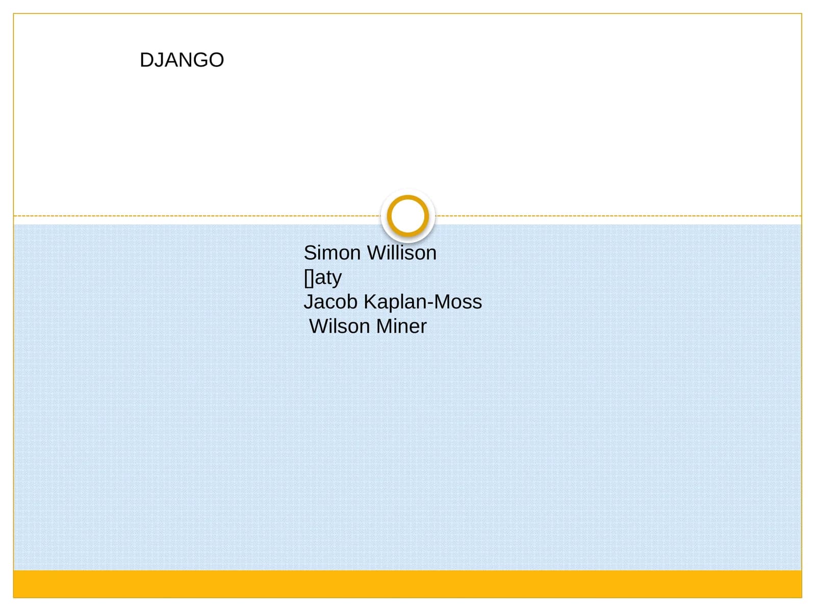 DJANGO