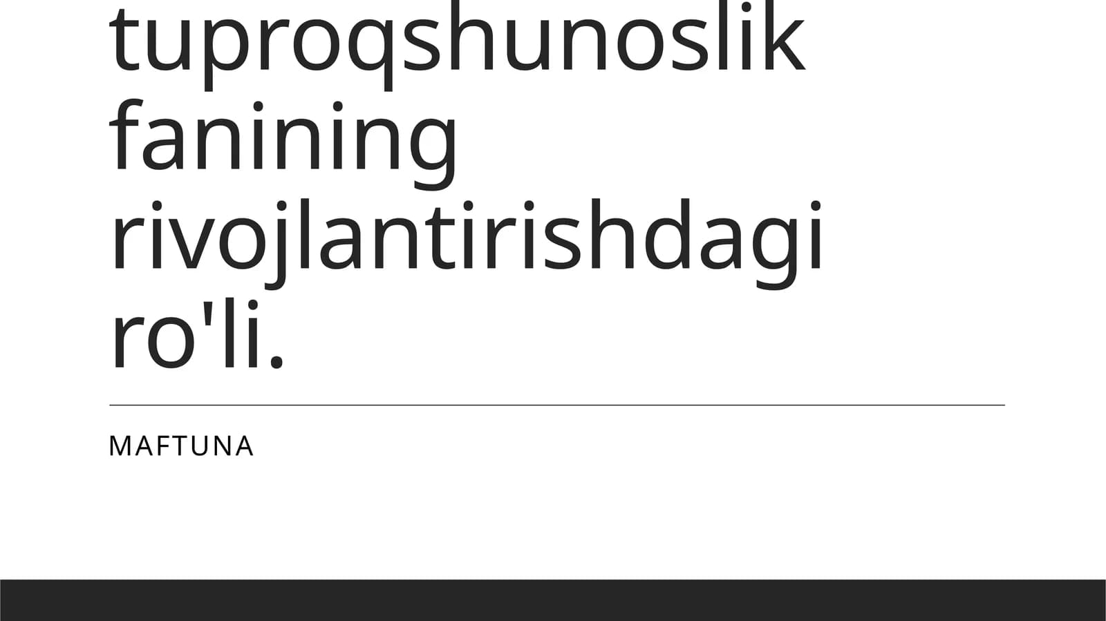 Maftuna