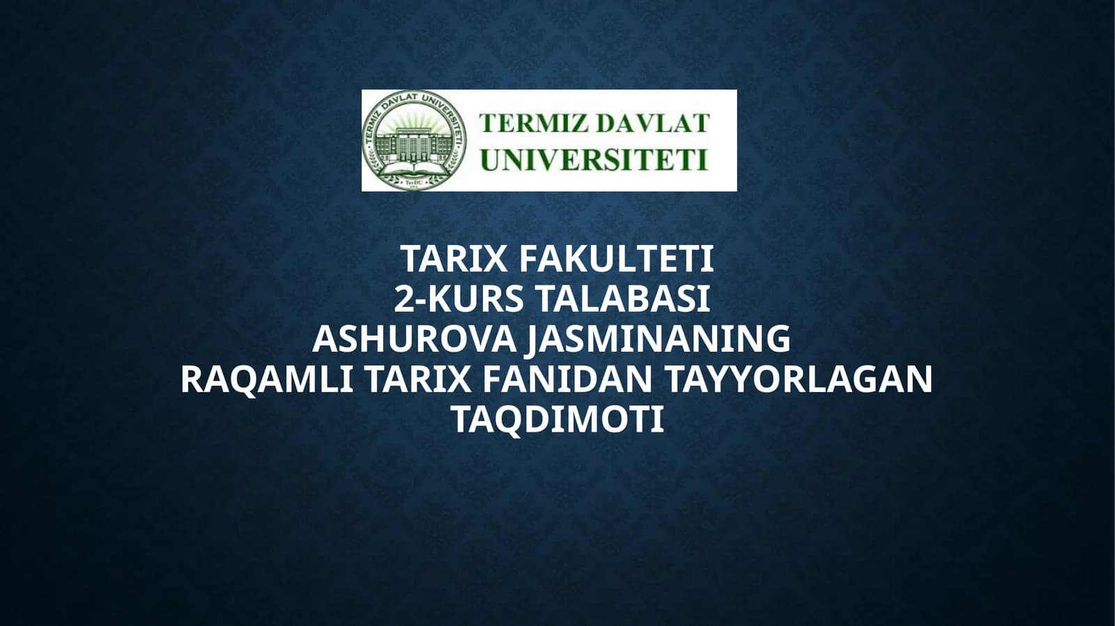 Amir Temur va Amir Temur davlati