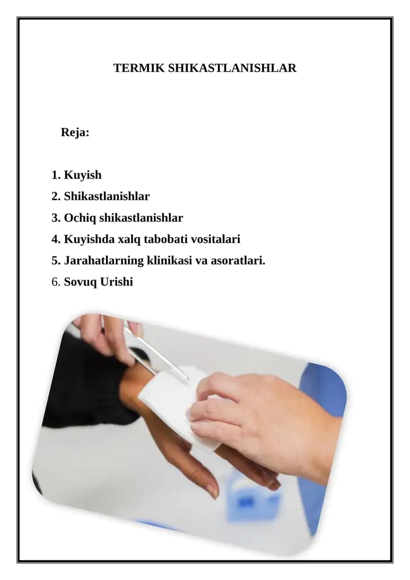 TERMIK SHIKASTLANISHLAR