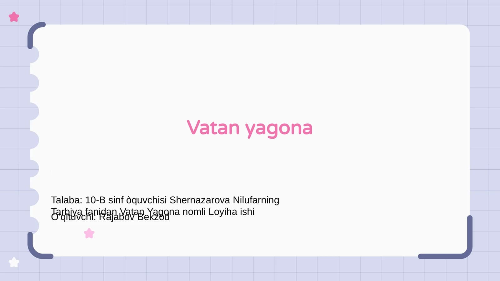 Vatan Yagona
