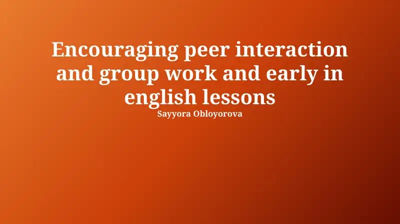 Learning Together and Alone